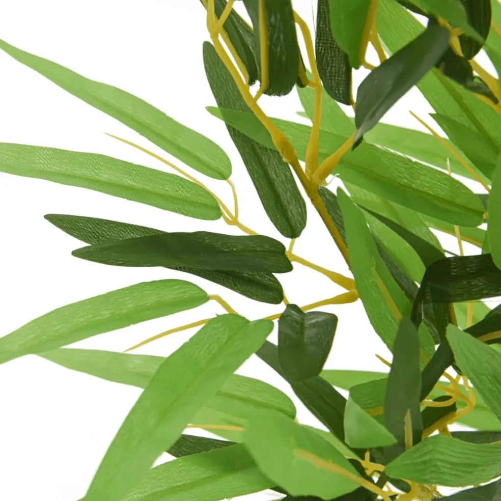 vidaXL Kunstplant bamboe 368 bladeren 80 cm groen