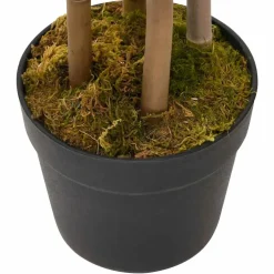 vidaXL Kunstplant bamboe Twiggy met pot 90 cm