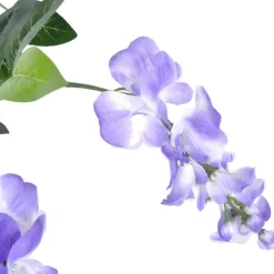 vidaXL Kunstplant blauwe regen met pot 120 cm