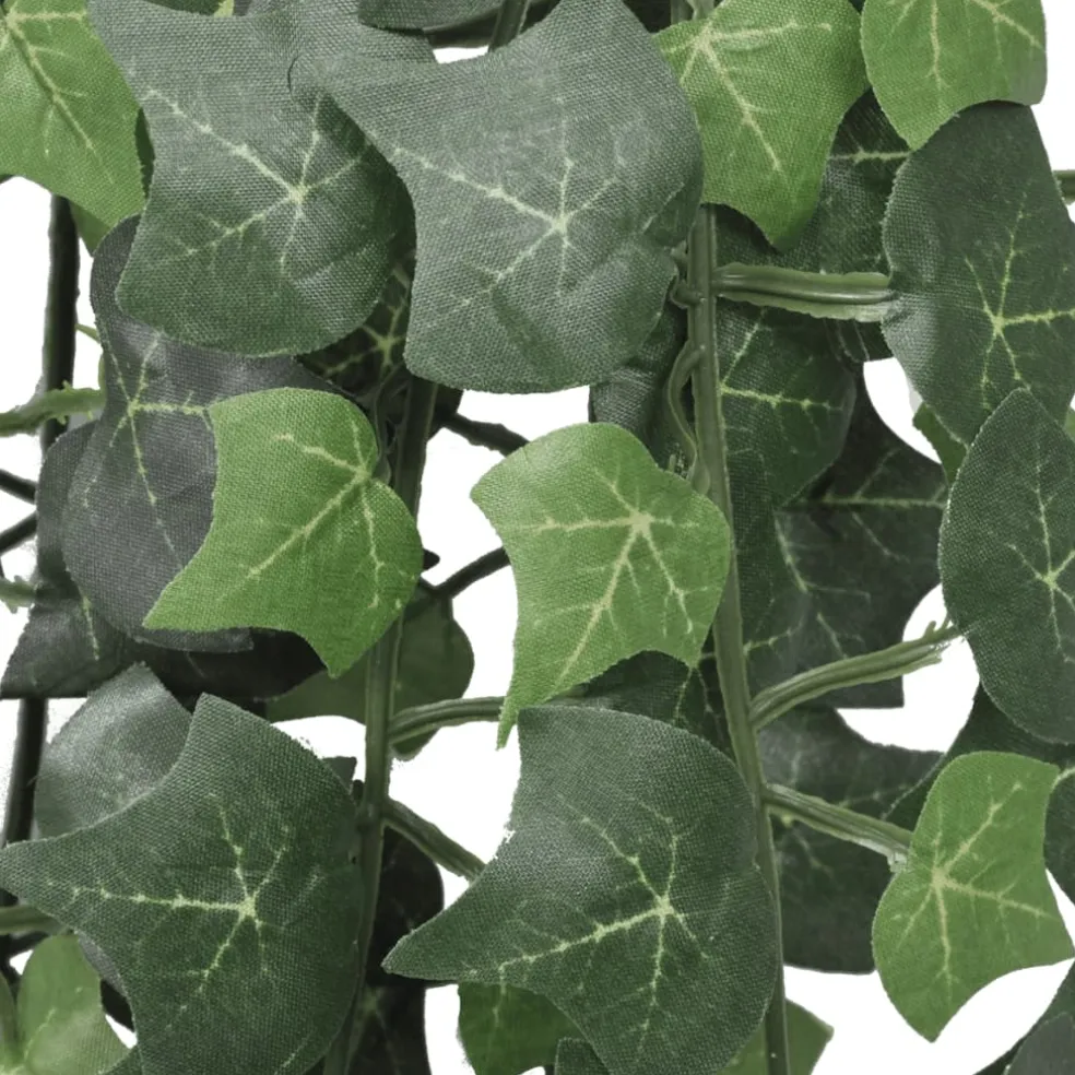 vidaXL Kunstplanten 2 st klimop 90 cm groen