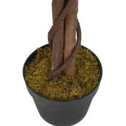 vidaXL Kunstplant ficus 378 bladeren 80 cm groen