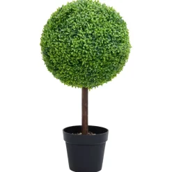 vidaXL Kunstplant met pot buxus bolvorming 71 cm groen