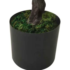 vidaXL Kunstplant met pot cipres bonsai 60 cm groen