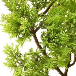 vidaXL Kunstplant met pot cipres bonsai 60 cm groen