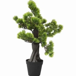 vidaXL Kunstplant met pot pinus bonsai 60 cm groen