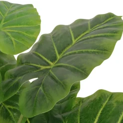 vidaXL Kunstplant taro met pot 85 cm groen