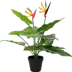 vidaXL Kunst Strelitzia Plant Groen 65 x 13 x 55 cm Stof, PE en PEVA