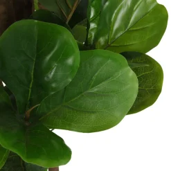 vidaXL Kunstvijgenboom 96 bladeren 80 cm groen