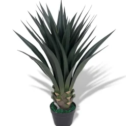 vidaXL Kunst yucca plant met pot 85 cm groen