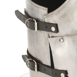 vidaXL Kuras middeleeuws replica LARP staal zilverkleurig