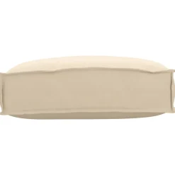 vidaXL Kussen Beige 50 x 40 x 12 cm Oxford Stof