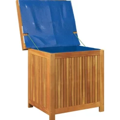 vidaXL Kussenbox voor buiten 60x50x61 cm massief acaciahout