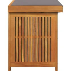 vidaXL Kussenbox voor buiten 60x50x61 cm massief acaciahout