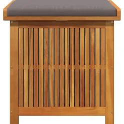 vidaXL Kussenbox voor buiten 60x50x61 cm massief acaciahout