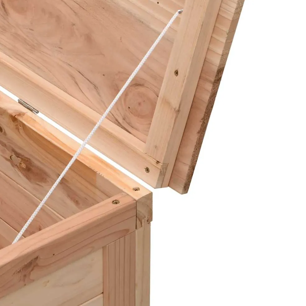 vidaXL Kussenbox 99x50x56,5 cm massief vurenhout
