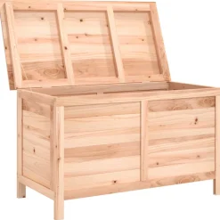vidaXL Kussenbox 99x50x56,5 cm massief vurenhout