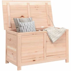 vidaXL Kussenbox 100x50x56 cm massief vurenhout