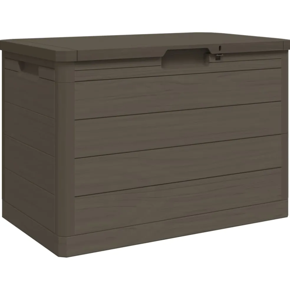 vidaXL Kussenbox 77,5x44,5x53 cm polypropeen bruin
