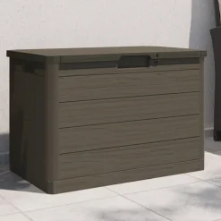 vidaXL Kussenbox 77,5x44,5x53 cm polypropeen bruin