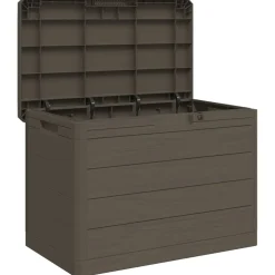 vidaXL Kussenbox 77,5x44,5x53 cm polypropeen bruin