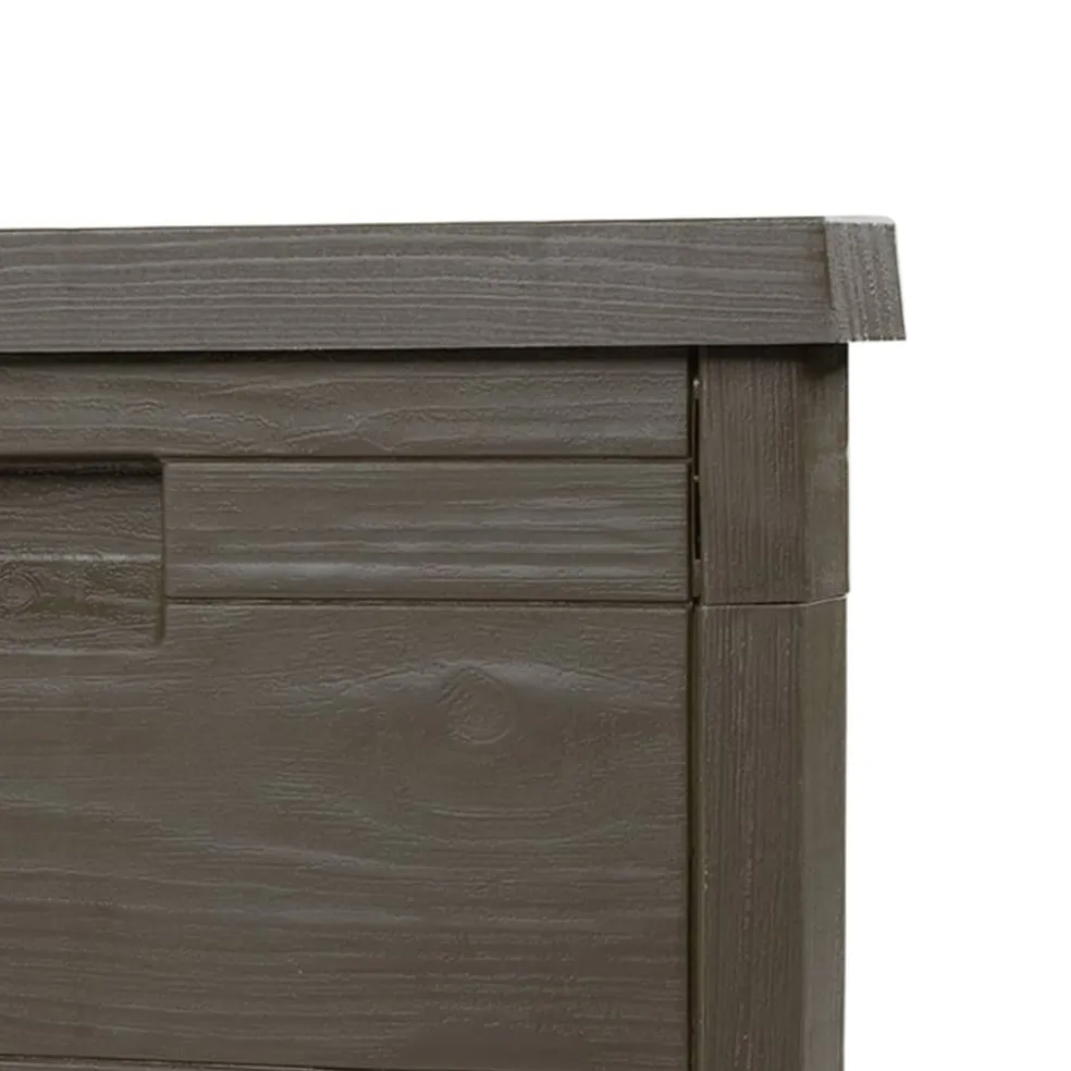 vidaXL Kussenbox 77,5x44,5x53 cm polypropeen bruin