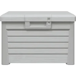 vidaXL Kussenbox 73x50,5x46,5 cm polypropeen grijs