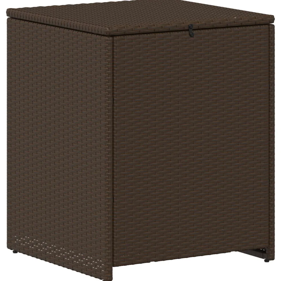 vidaXL Kussenbox 55 x 55 x 69 cm staal