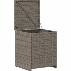 vidaXL Kussenbox 55 x 55 x 69 cm staal