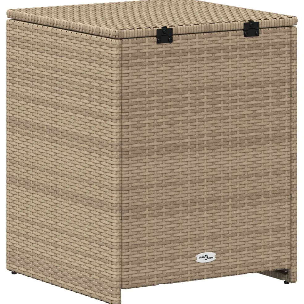 vidaXL Kussenbox 55 x 55 x 69 cm staal