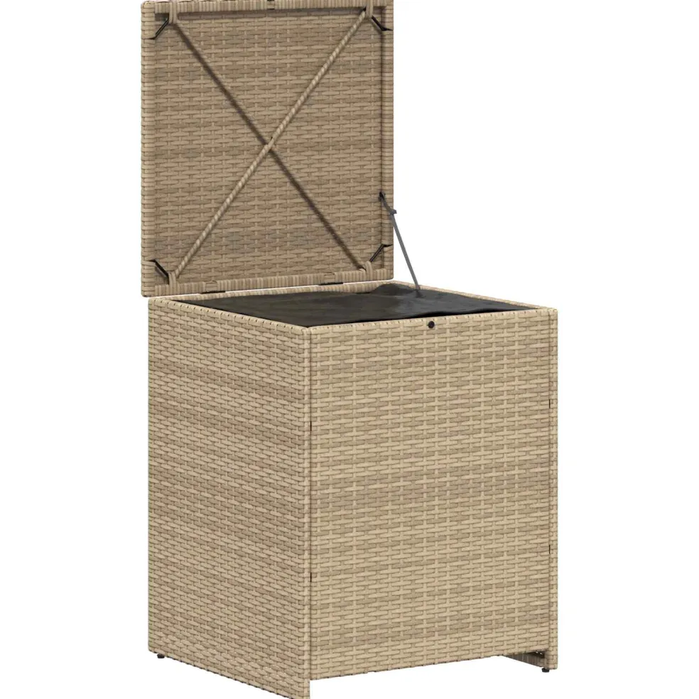vidaXL Kussenbox 55 x 55 x 69 cm staal