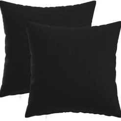 vidaXL Kussen met kussen HEERLEN 2 st Blauw fluweel