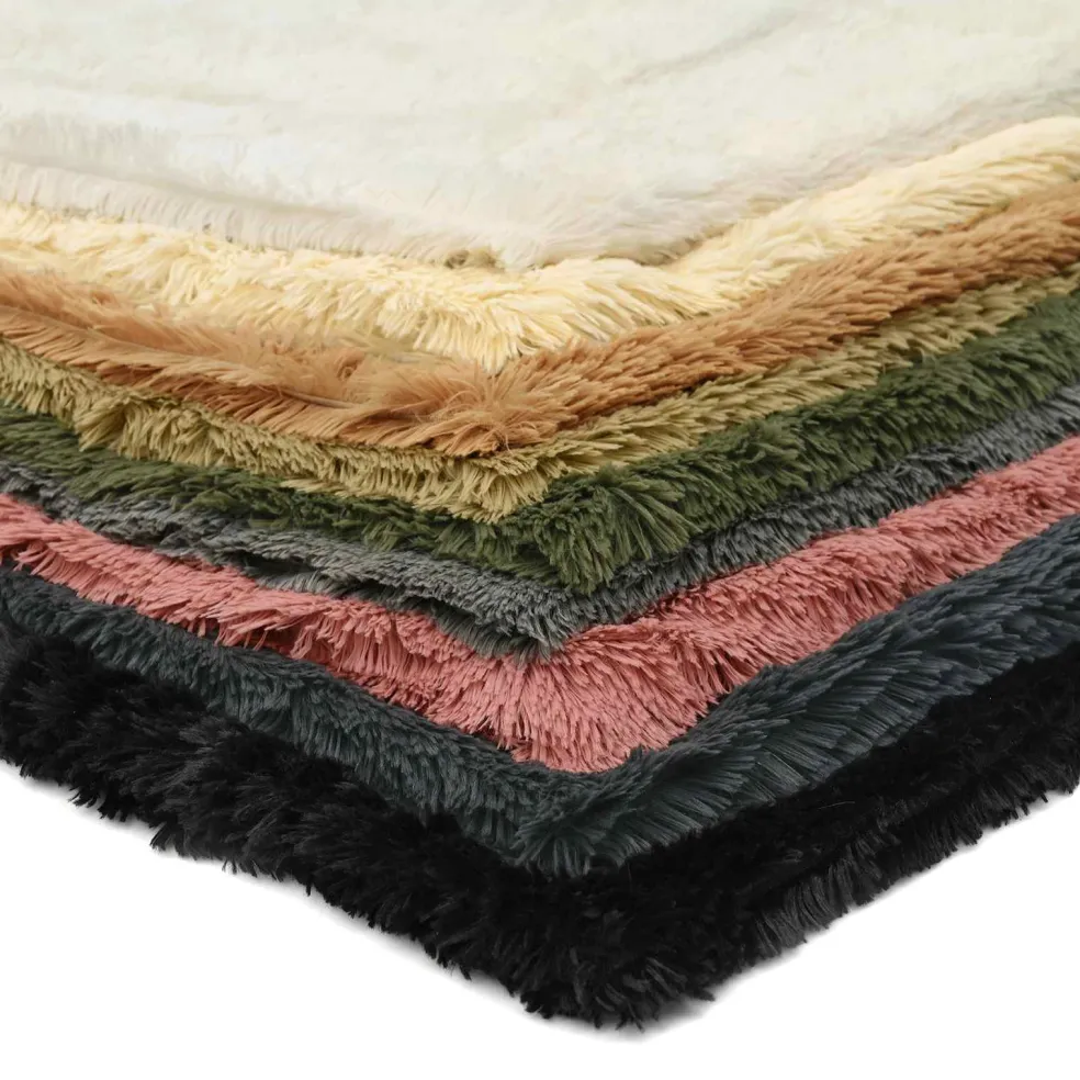 vidaXL Kussen met kussen HEERLEN 6 st Wit PV Fleece