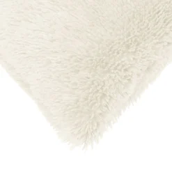 vidaXL Kussen met kussen HEERLEN 6 st Wit PV Fleece