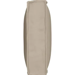 vidaXL Kussen Oxford Stof Taupe 80 x 40 x 12 cm