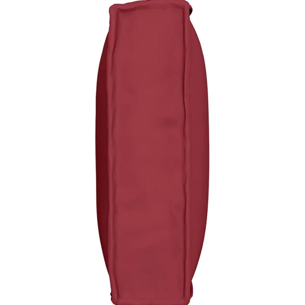 vidaXL Kussen Oxford Stof Wijnrood 80 x 40 x 12 cm