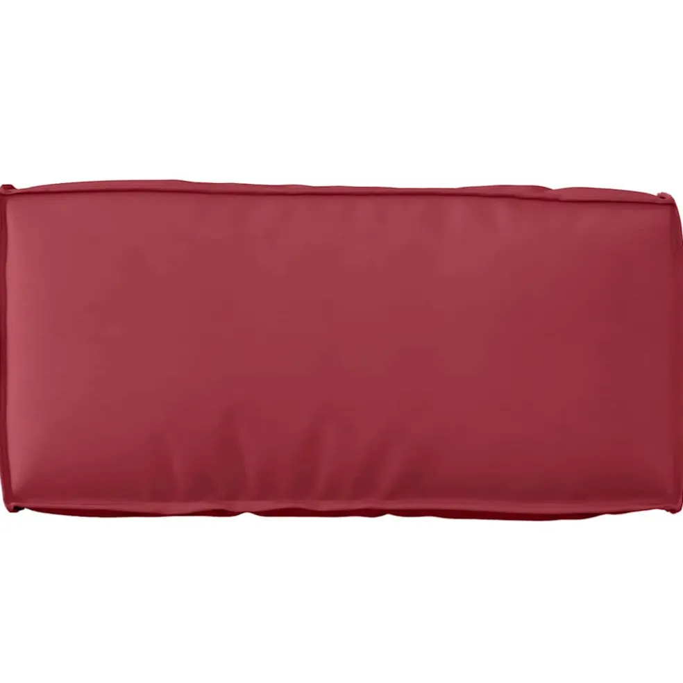 vidaXL Kussen Oxford Stof Wijnrood 80 x 40 x 12 cm