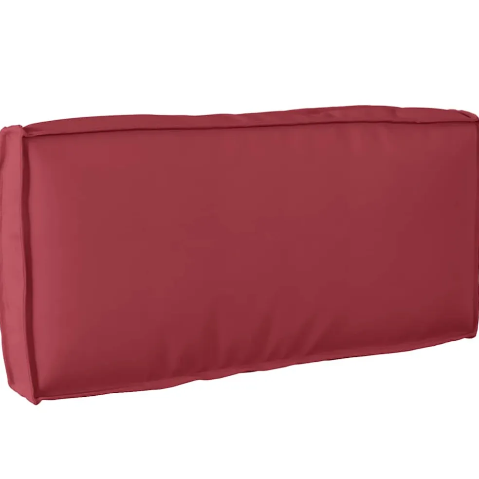 vidaXL Kussen Oxford Stof Wijnrood 80 x 40 x 12 cm