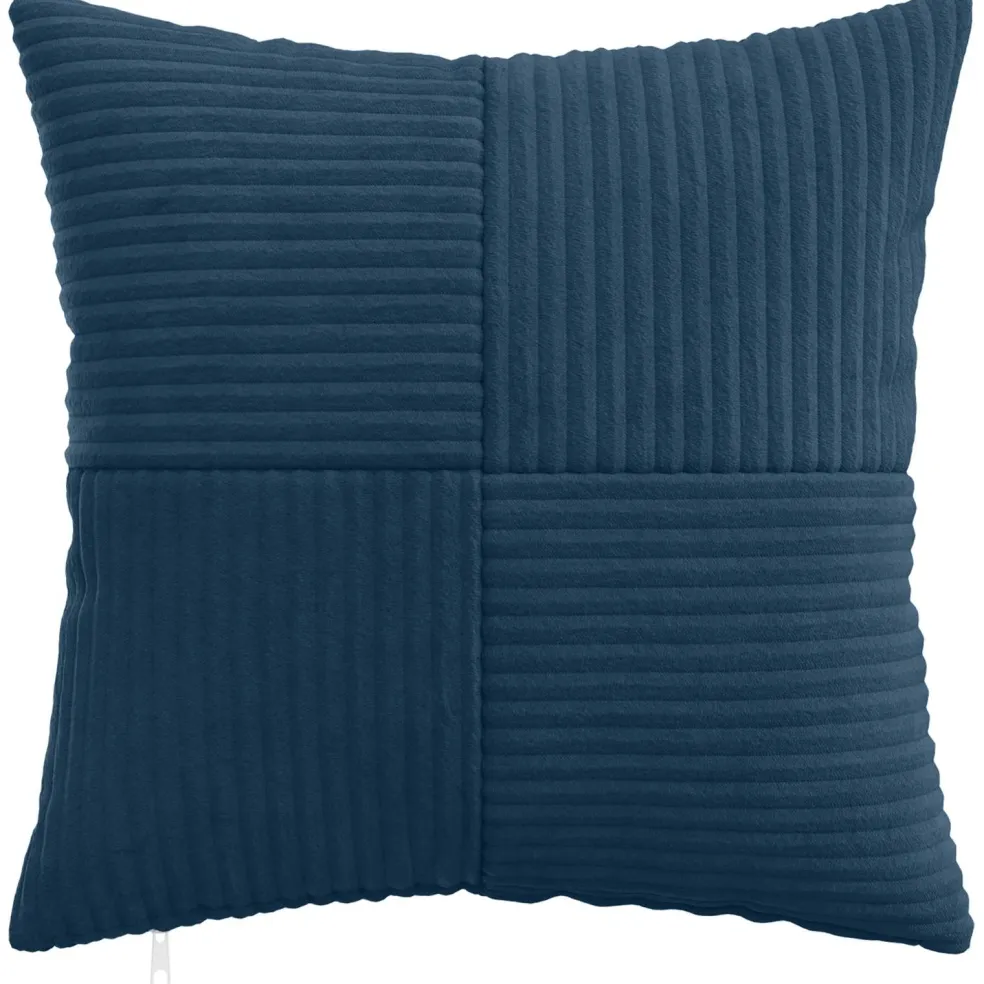 vidaXL Kussensloop 2 pcs ALMELO Crèmekleurig 30 x 30 cm corduroy