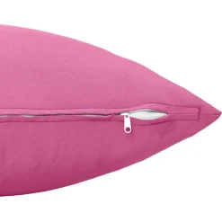 vidaXL Kussensloop 2 pcs HEERLEN Roze 30 x 30 cm Polyester