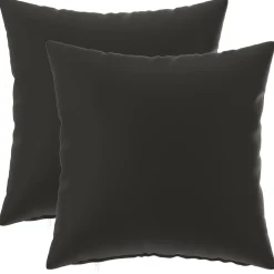 vidaXL Kussensloop 2 pcs HEERLEN Wit 30 x 30 cm PV Fleece