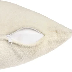 vidaXL Kussensloop 6 pcs HEERLEN Crèmekleurig 30 x 30 cm Bouclé