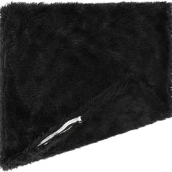 vidaXL Kussensloop 2 pcs HEERLEN Zwart 30 x 30 cm PV Fleece