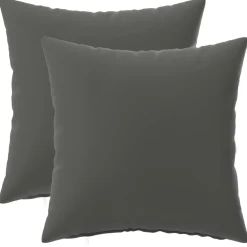 vidaXL Kussensloop 2 pcs HEERLEN Roze 30 x 30 cm PV Fleece