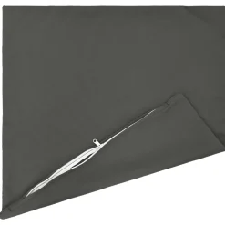 vidaXL Kussensloop 2 pcs HEERLEN Antraciet 30 x 30 cm Polyester