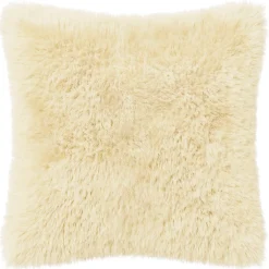 vidaXL Kussensloop 2 pcs HEERLEN Crèmekleurig 30 x 30 cm PV Fleece