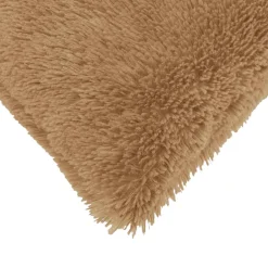 vidaXL Kussensloop 2 pcs HEERLEN Taupe 30 x 30 cm PV Fleece