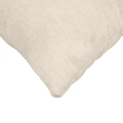 vidaXL Kussensloop 2 st HEERLEN Crèmekleurig 30 x 30 cm Chenille Stof