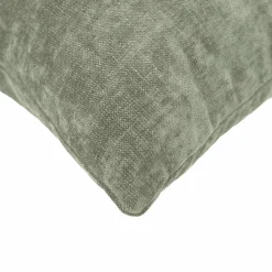 vidaXL Kussensloop 6 st HEERLEN Groen 30 x 30 cm Chenille Stof