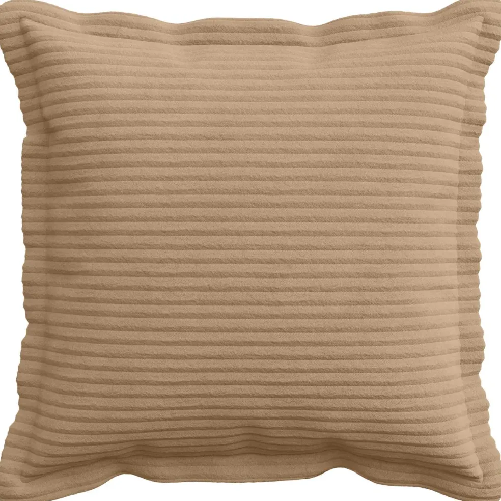 vidaXL Kussensloop 6 st HOUTEN Bruin 30 x 30 cm corduroy