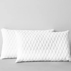 vidaXL Kussens 2 st 80x40x14 cm traagschuim